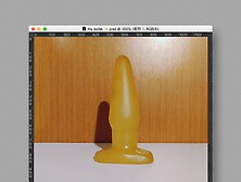 Ligia Cyberslut,  Latex Version,  Profit With Her Yellow Jelly Anal Plug