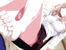 Teenage Slut Seduced Stepbrother With Footjob - HENTAI