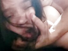 Stepfather fucked stepdaughter while she was talking with stepmother on the phone p2