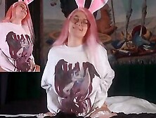 Bunny Rides Your Cock For Halloween