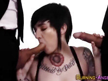 Tattooed Slut Gets Dpd