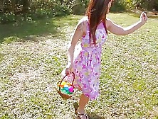 Hot Big Ass Bambi Brooks Is Egg Hunting And Fucks Dudes Big Cock