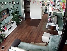 Milf Walks Around Naked On Ip Cam