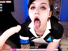 Kara from Detroit: Become Human Cosplay Anal Blowjob Dildo