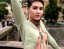 Ellie Luna Public Nudity Compilation
