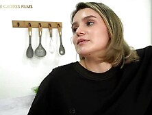 Melanie Caceres's dog screws her most good ally in her kitchen