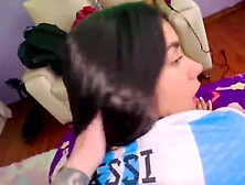 Argentina fuck rough inside the booty (ANAL) while watching the Qatar 2022 World Cup match | Argentina vs Holland