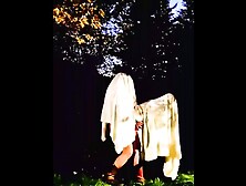 Ghostly fun in the woods