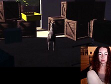 STREAMER BABE SHOWS HER SKILLS LIVE ON TWITCH