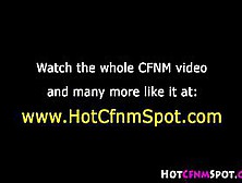 Cfnm Femdomina Eats Cock