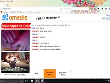 Omegle Girl Hits The Wrong Key