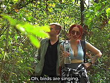 Step Mom’s Voyeur Masturbate in Share Tent Turns Taboo fuck!