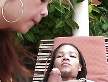 Amateur Babe Cherry Lane Enjoys Outdoor Interracial Sex