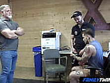 Familytwink - Disciplinary Ajustment With Fake Cop And Stepdad