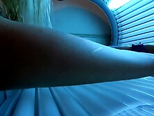 Blonde German slut gets fucked hard in the sauna