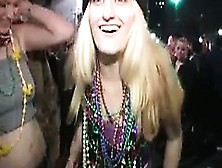 Flashing Tits During Mardi Gras