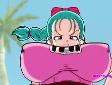 Mature Husband With Huge Boner Mounts Bulma From Dragon Ball - Anime Porn Parody ( Uncensored )