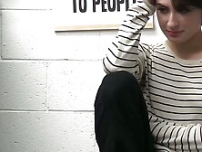 Horny shoplifter Angeline Red punished with missionary sex