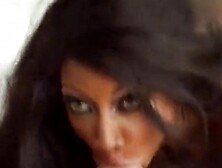 Squirting busty milf receives her facial