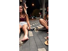 tricked into showing feet