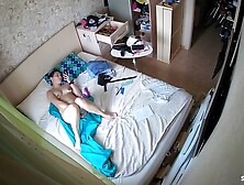 IPCAM u2013 Ukrainian girl masturbates while watchin