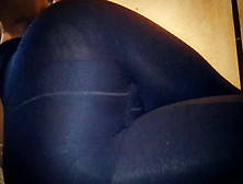 My Ass In Black Leggings