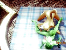 Pokemon Hentai - Gardevoir & Eevee Yiff 1/2