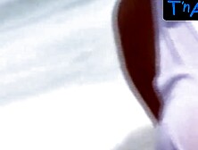 Fernanda Abraao Butt,  Breasts Scene in Fernanda Abraao Nude Playboy Photoshoot At The Beach