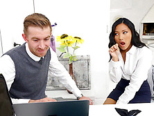 ► Exchange Student Lessons Featuring May Thai - Reality Kings HD