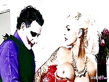 The Joker Porn Parody Group Sex With Four Perfect Youngster Bitches