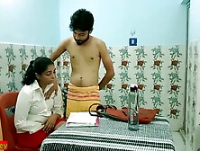 Indian Young Teacher Having Sex With Innocent Student At Home!