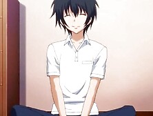 Cartoon babe spreads legs and takes a hard cock balls deep