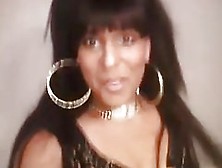 Black Tranny Going Out To The Club