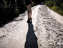 horny ex-wife WALKS NAKED in heels OUTSIDE the city BLOW meat in the bushes Jizz in Mouth ALICExJAN