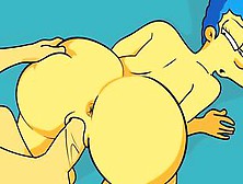 |The Simpsons| Flanders Fucks Marges Butt