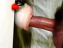 Twitching Orgasm With A Fleshlight