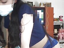 Real amateur jopy Laura learns to ride secretly with her stepbrother  She wants to be a good cowgirl