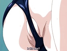 Hentai cheer girl slobbers on a cock and gets laid