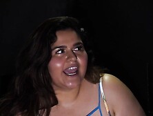 BBW EATS 10 COCKS AND CUM IN THE GLORYHOLE