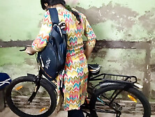 After coming home from college,  the desi girl was hard by her boyfriend.