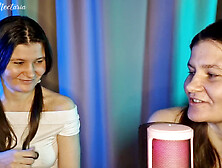 My gorgeous step-sister Elena from Moscow is here and we’re ready to please you together