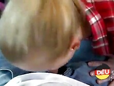 Deutscher Amateur Outdoor Blowjob Dare!