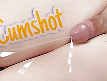 Handless Cumming Big Load Hot Cum Special Masturbating With Legs