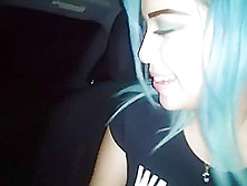 Young Latina Slut Sucks And Fucks In Car.