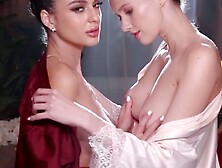 MASSAGE ME BURNING Stacy Cruz and Mia Trejsis Sizzling Encounter Gets WORST