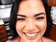 Summer Cole's Roomie Gets A Surprise Peek At Her Delicious Pussy - POV