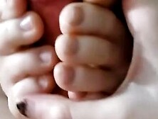 Shemale Footjob Pov