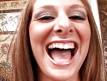 Awesome teen Sadie Love is enjoying masturbation so much