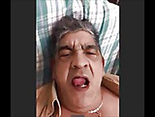 Spanish Grandpa Wank And Cum