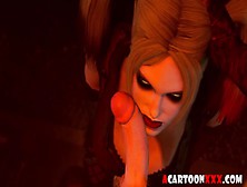 Harley Quinn Gets Hard Sex Lesson And Creampie